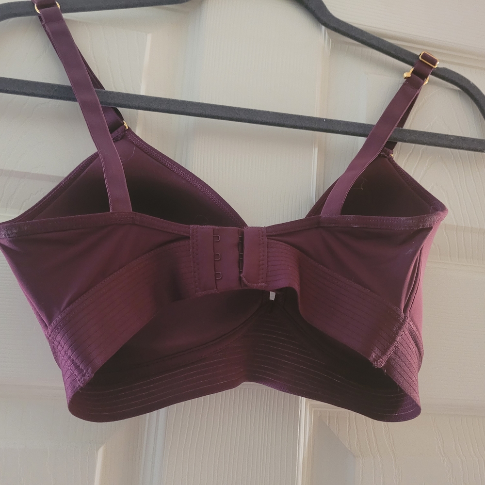 Lively Deep Purple Bralette - Picture 3 of 4